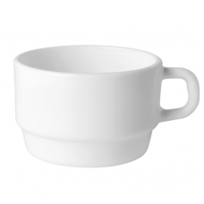 Чашка чайная «Кейрвейр»; стекло; 219мл; D=108, 75, H=59, 5мм; белый