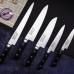 Нож кухонный «Осака» односторонняя заточка сталь нерж.,полиоксиметилен, L=300/180,B=45мм
