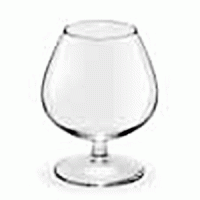 Набор бокалов  для коньяка «Clarity» [3шт]; стекло; 250мл