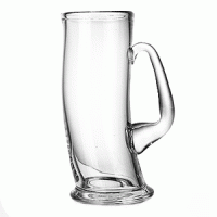 Кружка пивная «Пьяная»; стекло; 500мл