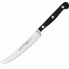 Нож барный «Глория Люкс»; сталь,полипроп.