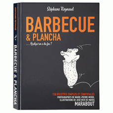 Книга (на франц. ) «Barbecue et plancha»; бумага