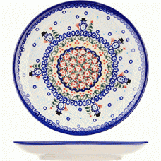 Тарелка пирожковая «Нина»; керамика