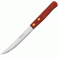 Нож для стейка «Проотель»; сталь нерж.,дерево