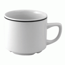 Чашка кофейная «Блэк Лайн»; фарфор; 100мл