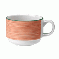 Чашка чайная «Рио Пинк»; фарфор; 200мл