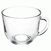Чашка чайная «Гламур»; стекло; 200мл