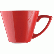 Чашка чайная «Фиренза ред»; фарфор; 340мл