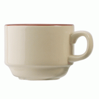 Чашка чайная «Кларет»; фарфор; 225мл