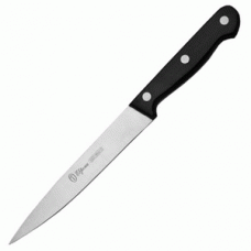 Нож кухонный универсальный; сталь нерж.,пластик