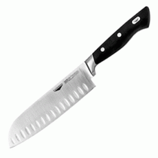 Нож для восточной кухни с углублениями