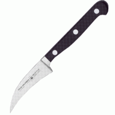 Нож для фигурной нарезки «Глория Люкс»; сталь,пластик