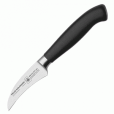 Нож для фигурной нарезки «Платинум»; сталь,пластик