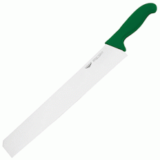 Нож для нарезки сыра зеленая ручка