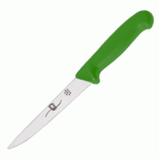 Нож обвалочный зеленая ручка; сталь,пластик
