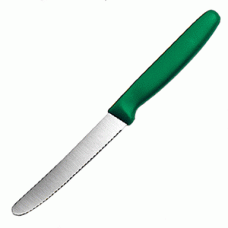 Нож кухонный; сталь нерж.,пластик
