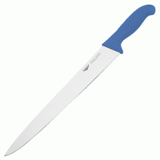 Нож для нарезки мяса синяя ручка