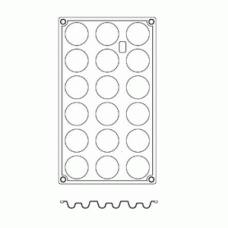 Форма кондитерская [18ячеек]; силикон