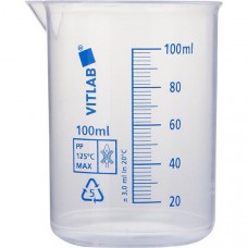 Мерный стакан; пластик; 0.1л