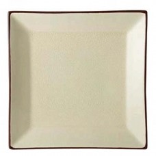 Тарелка квадратная «Сохо»; керамика