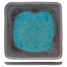 Тарелка квадратная; керамика