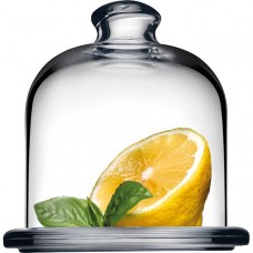 Блюдце с крышкой для лимона «Бейзик»; стекло