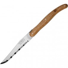 Нож для стейка; сталь нерж.,дерево