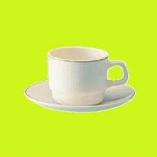 Чашка чайная «Рисепшн»; стекло; 190мл