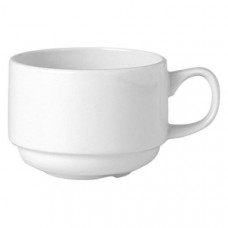 Чашка чайная «Симплисити вайт - Слимлайн»; фарфор; 225мл