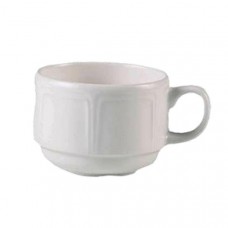 Чашка чайная «Торино вайт»; фарфор; 212мл