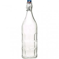 Бутылка для масла и уксуса «Мореска»; стекло,металл; 1060мл