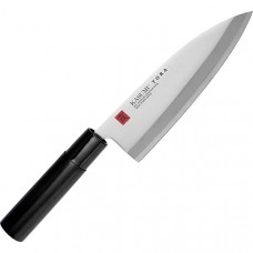 Нож кухонный «Деба»; сталь нерж.,дерево
