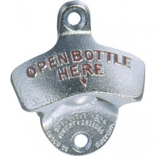 Открыватель для бутылок настенный; металл