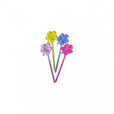 Пики для канапе «Цветы» [200шт]; пластик