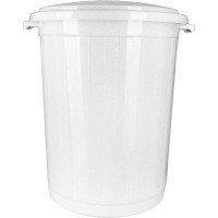 Бак с крышкой для пищевых продуктов ; полипроп.; 150л